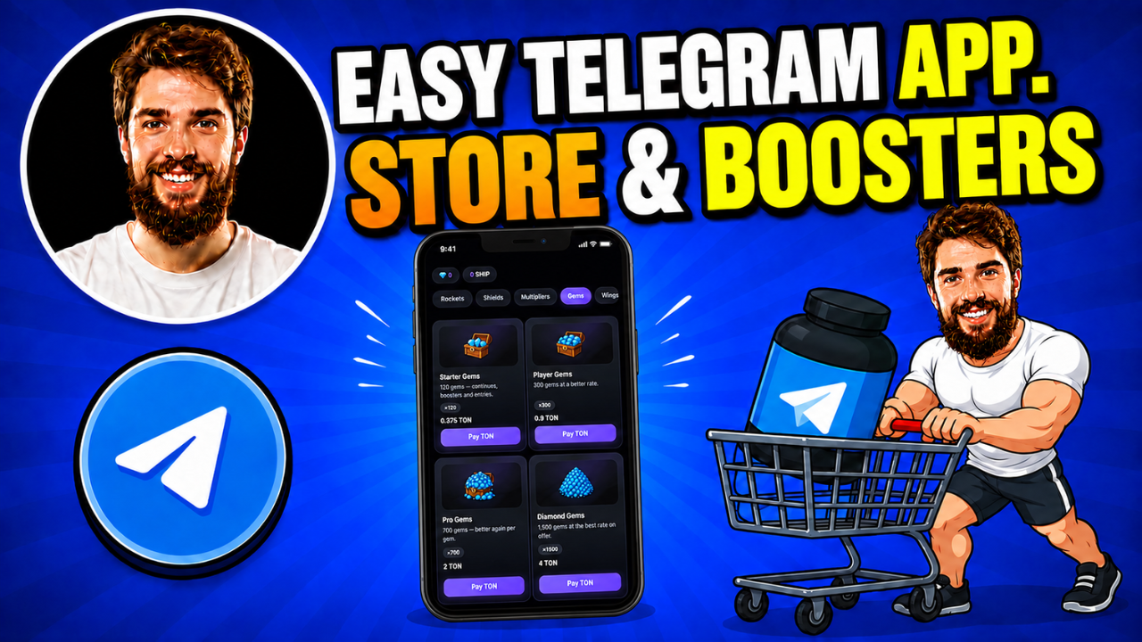 In-App Store Monetised Telegram Bot