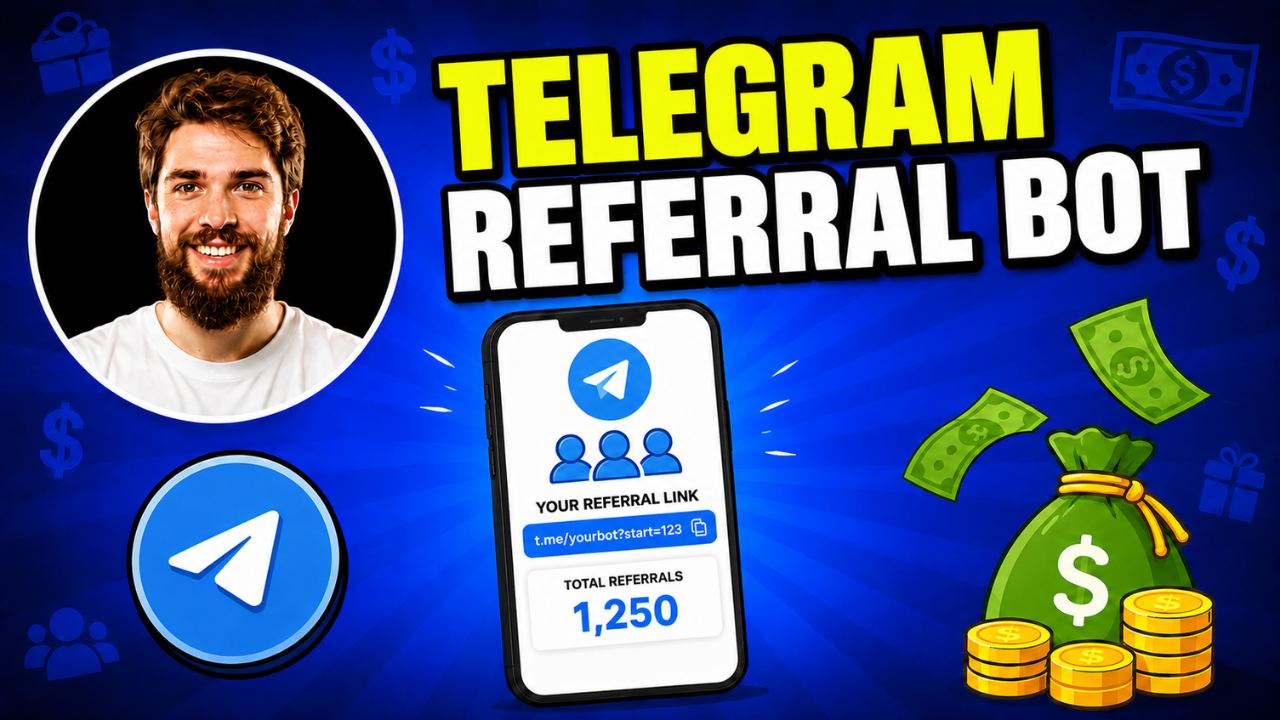 Telegram Referral bot App